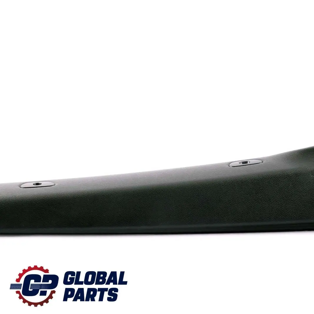 BMW E93 Cabrio Trasero Izquierdo Lateral Railing Trim Panel Cuero Negro - SKU 9150925 - Número de pieza 9150925