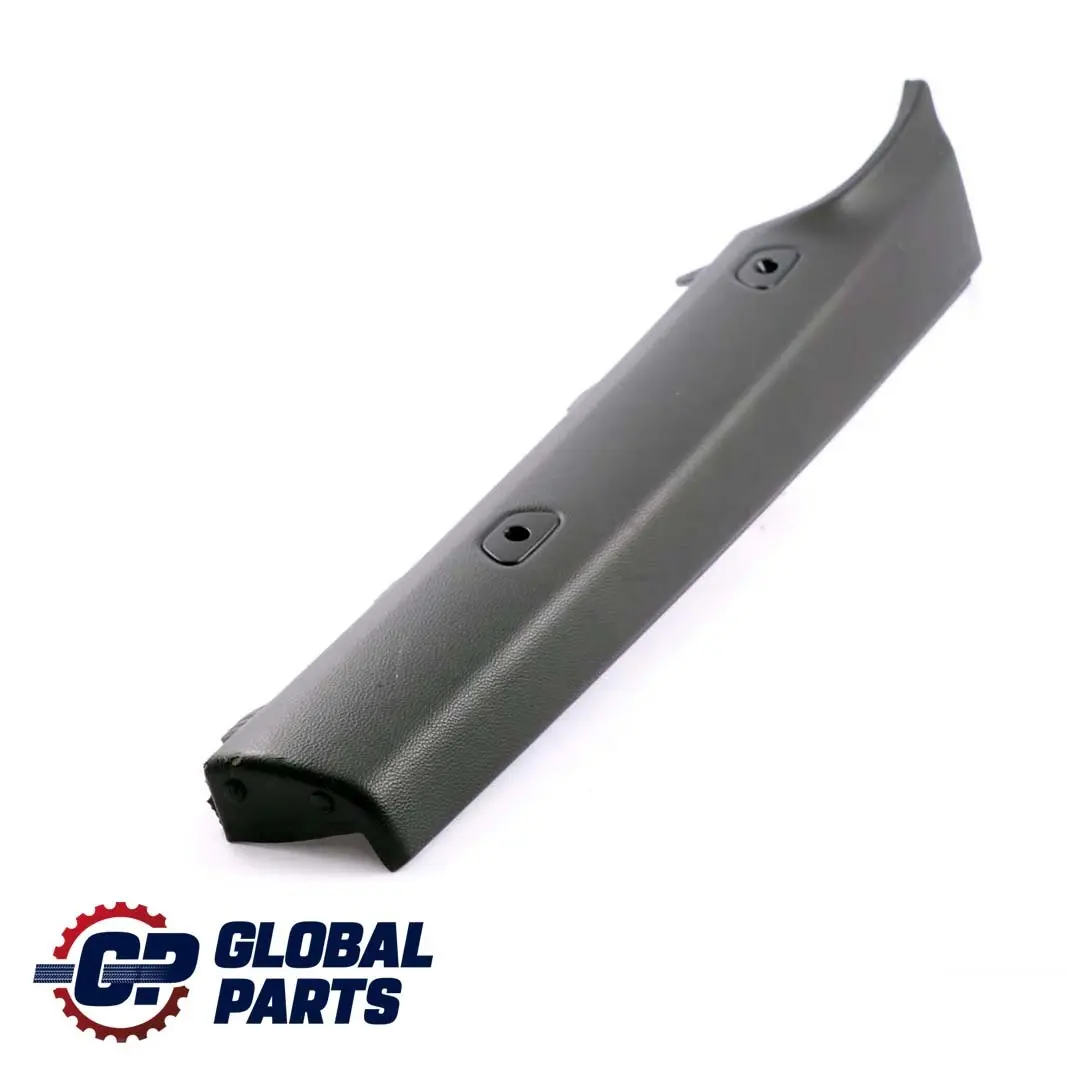 BMW E93 Cabrio Hinten Links Seitliche Reling Zierleiste Schwarz Leder - SKU 9150925 - Teilenummer 9150925