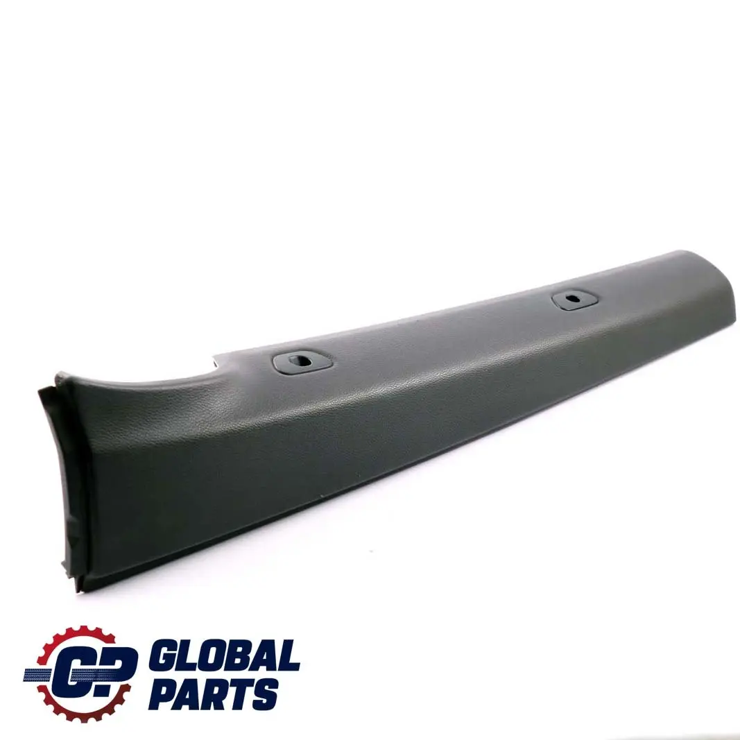 BMW E93 Cabrio Rear Right O/S Lateral Railing Trim Panel Black Leather - SKU 9150926 - Part number 9150926