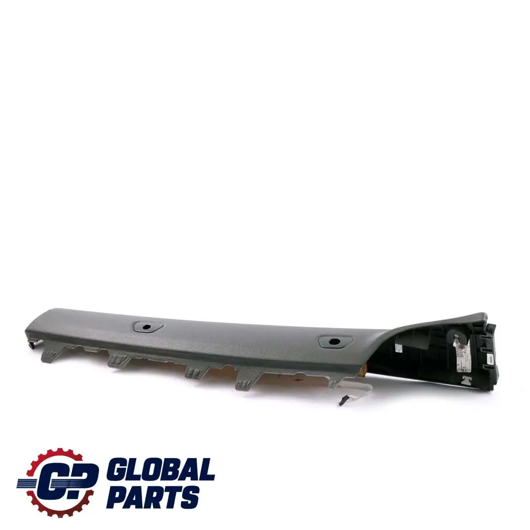 Right O/S Lateral Railing Trim Panel Black Leather to BMW E93 Cabrio Rear with Part number 9150926 BMW E93 Cabrio Rear Right O/S Lateral Railing Trim Panel Black Leather - SKU 9150926 - Part number 9150926