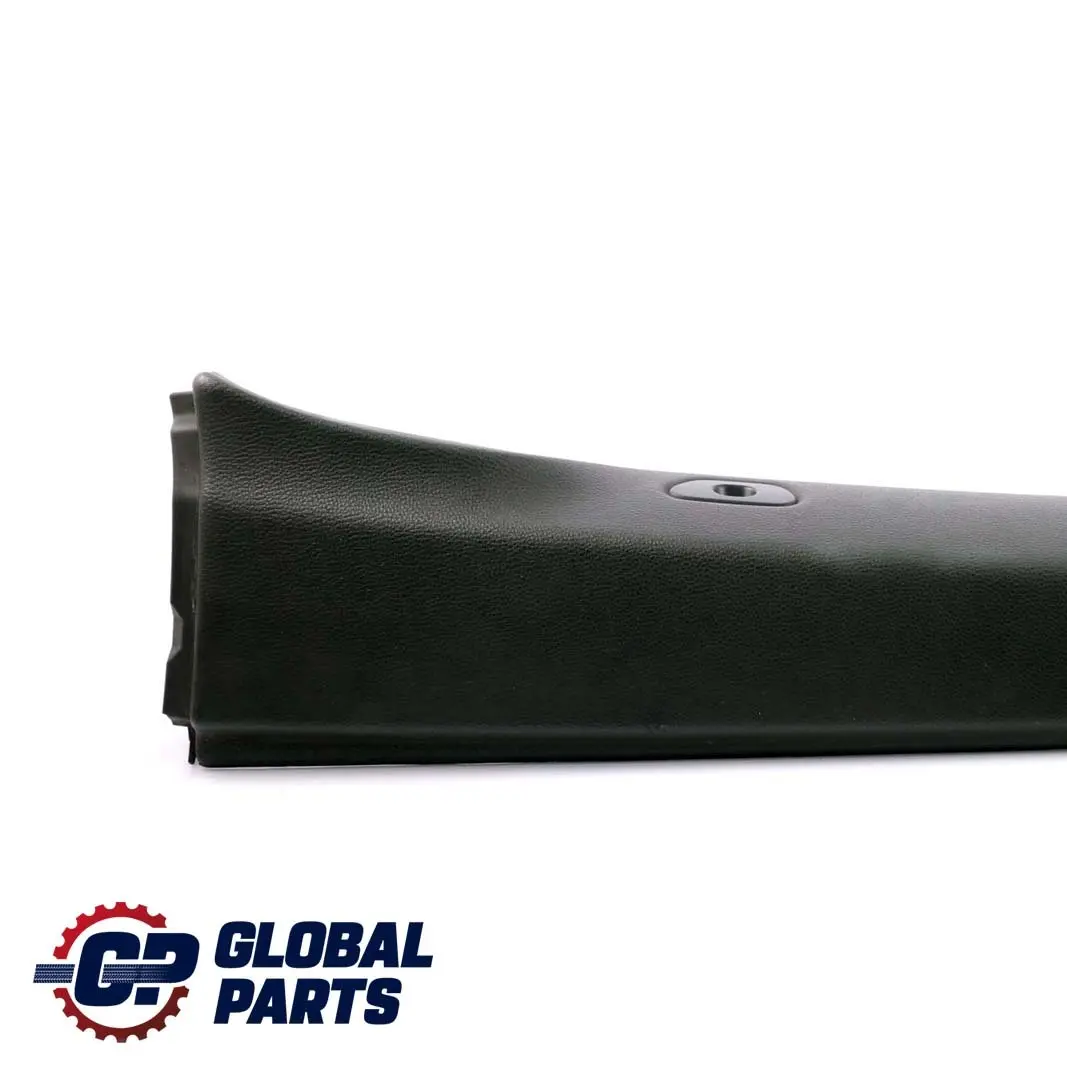 Right O/S Lateral Railing Trim Panel Black Leather to BMW E93 Cabrio Rear with Part number 9150926 BMW E93 Cabrio Rear Right O/S Lateral Railing Trim Panel Black Leather - SKU 9150926 - Part number 9150926
