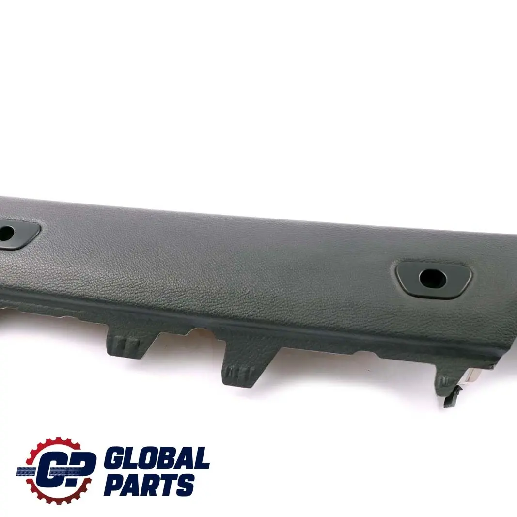 Trasero Derecho Lateral Railing Trim Panel Cuero Negro para BMW E93 Cabrio con número de pieza 9150926 BMW E93 Cabrio Trasero Derecho Lateral Railing Trim Panel Cuero Negro - SKU 9150926 - Número de pieza 9150926