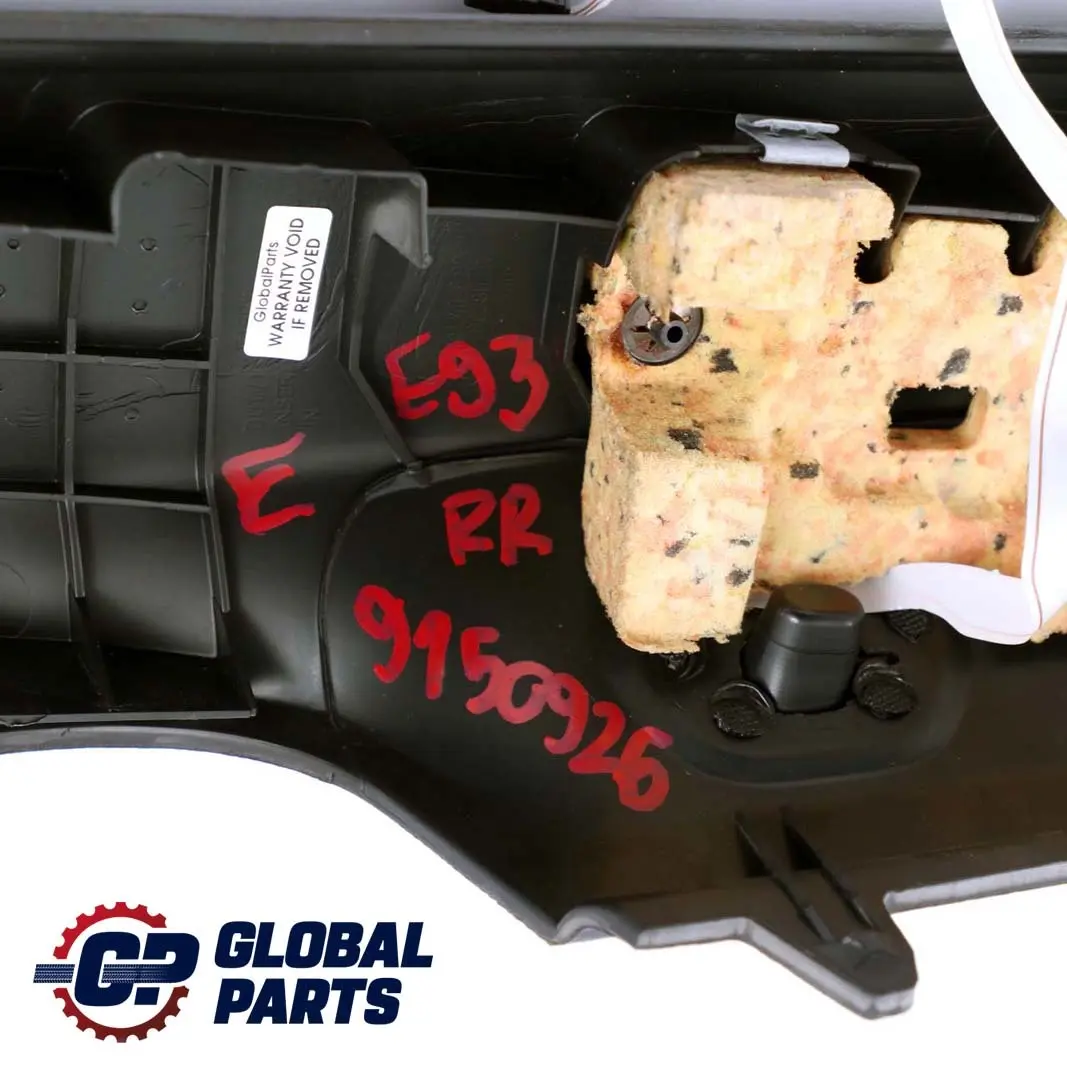 Listwa Boczka Drzwi Prawy Tył do BMW E93 o numerze 9150926 BMW E93 Listwa Boczka Drzwi Prawy Tył - SKU 9150926 - Numer Części 9150926