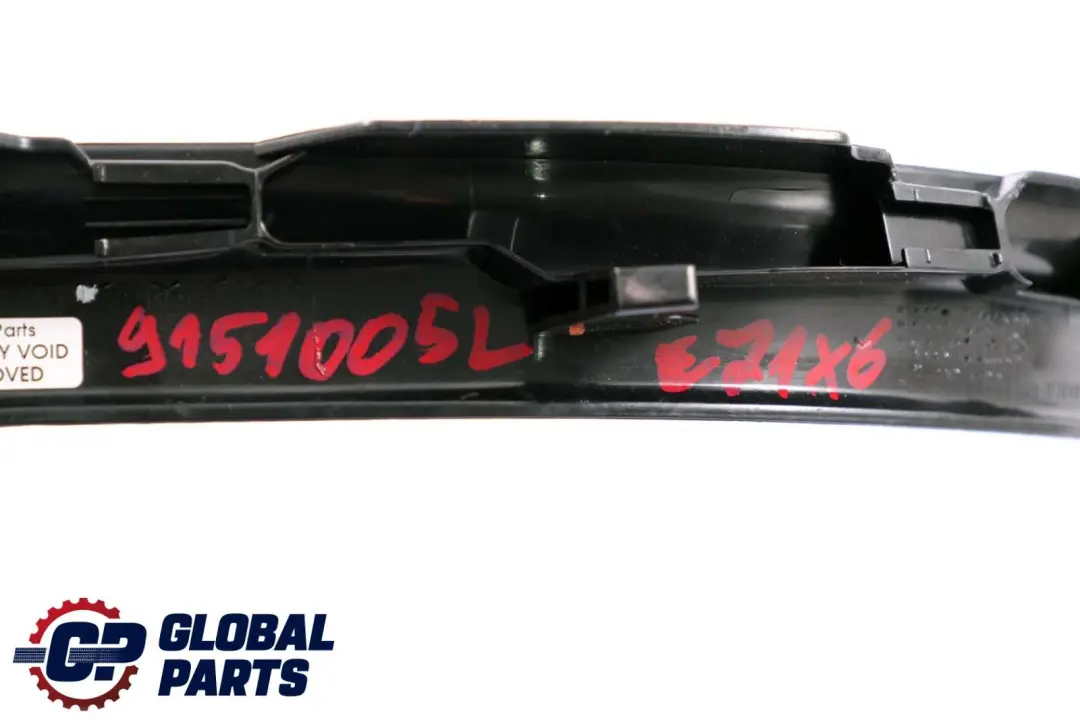 BMW X6 er E71 Abdeckleiste Einstieg Innen Hinten Links Schwarz 9138225 - SKU 9151005 - Teilenummer 7344559