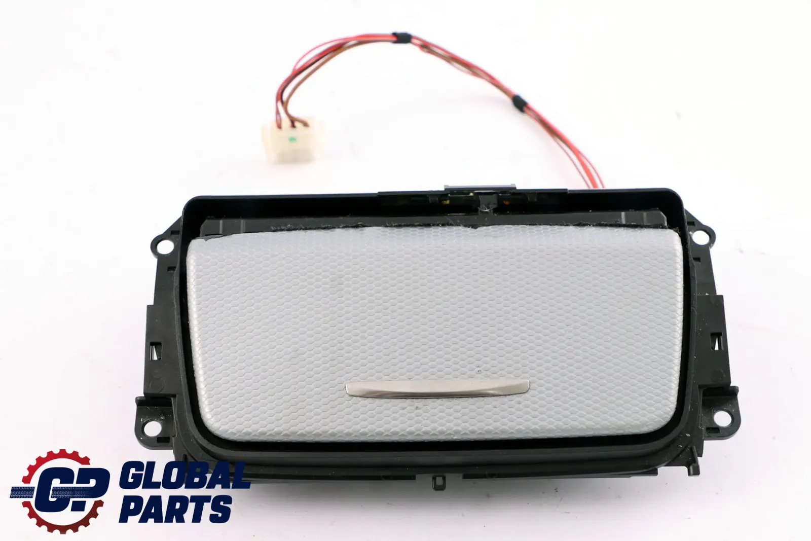 BMW E92 Alluminio Vassoio Portacenere Coperchio Anteriore Argento Ghiacciato
