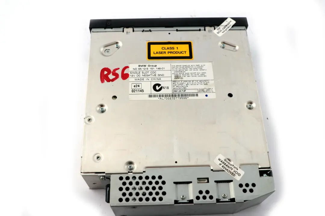 BMW X5 X6 E70 E71 Mini Cooper R55 R56 R57 6-fach CD-Wechsler - SKU 9151148 - Teilenummer 9230680