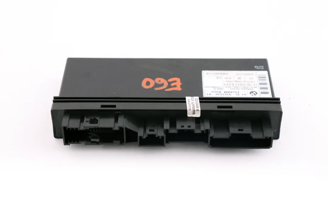 Body Control Unit Module to BMW E60 E63 E64 LCI with Part number 9176069 BMW E60 E63 E64 LCI Body Control Unit Module - SKU 9151516 - Part number 9176069