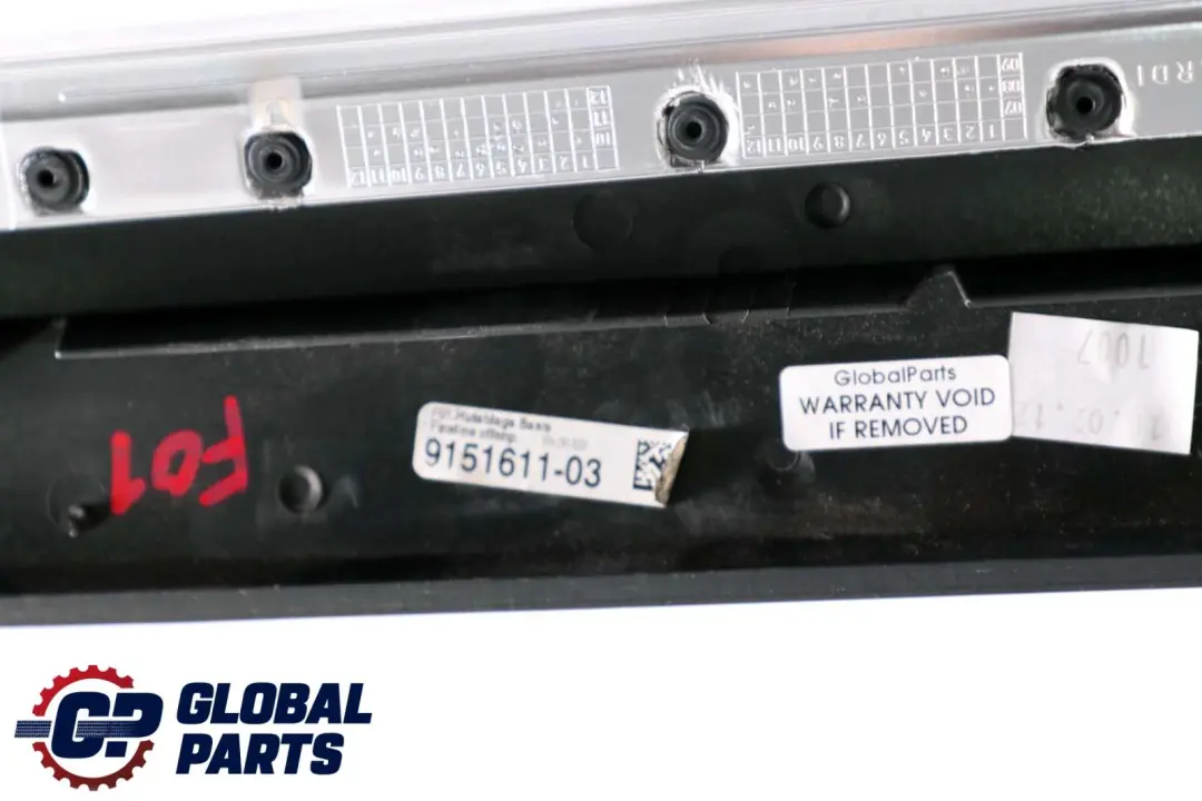 Trim Rear Window Shelf Wood Fineline Natural to BMW 7 Series F01 F02 with Part number 9151611 BMW 7 Series F01 F02 Trim Rear Window Shelf Wood Fineline Natural - SKU 9151611 - Part number 9151611