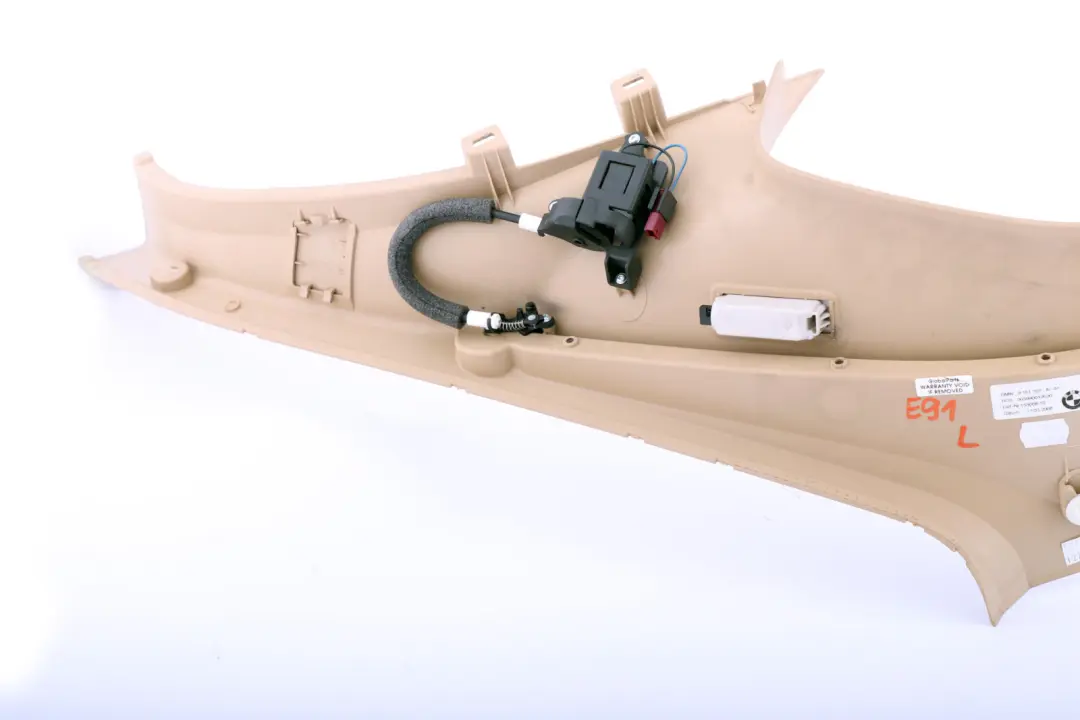 Abdeckung Säule D Trim Beige Links für BMW E91 LCI mit Teilenummer 9151707 BMW E91 LCI Abdeckung Säule D Trim Beige Links - SKU 9151707 - Teilenummer 9151707