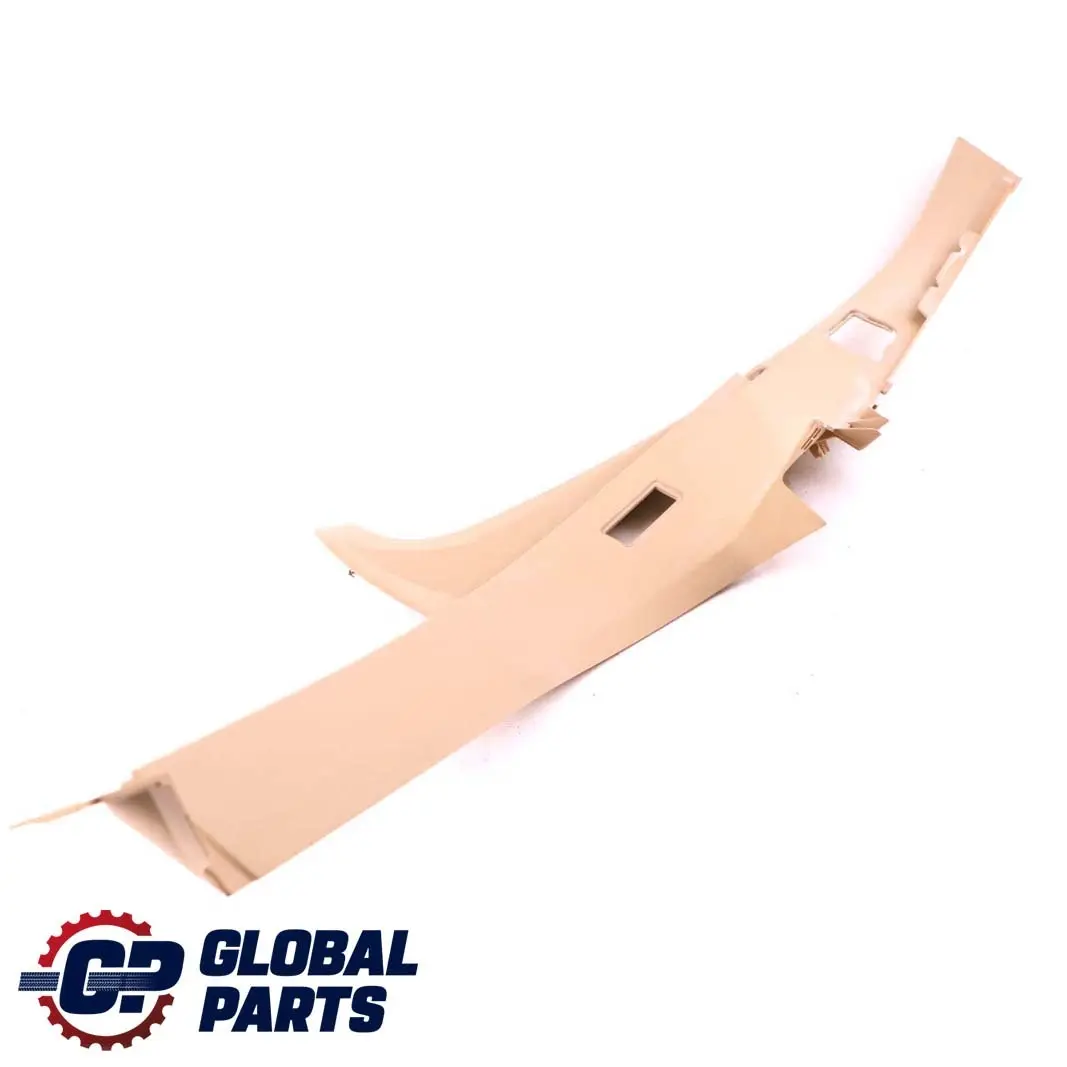 Cubierta Columna D Parabrisas Ventana Trim Beige Derecha para BMW E91 LCI con número de pieza 9151708 BMW E91 LCI Cubierta Columna D Parabrisas Ventana Trim Beige Derecha - SKU 9151708 - Número de pieza 9151708