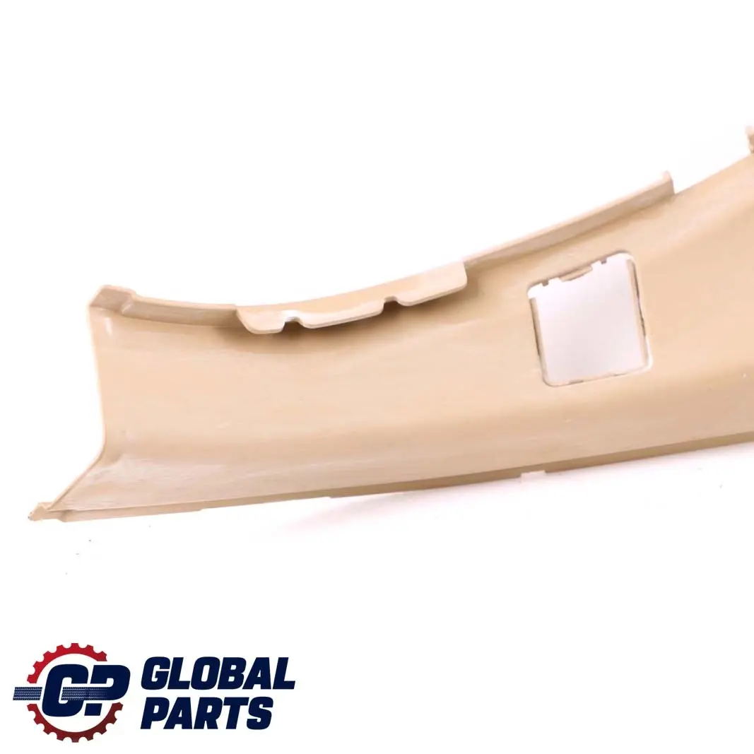 Cubierta Columna D Parabrisas Ventana Trim Beige Derecha para BMW E91 LCI con número de pieza 9151708 BMW E91 LCI Cubierta Columna D Parabrisas Ventana Trim Beige Derecha - SKU 9151708 - Número de pieza 9151708