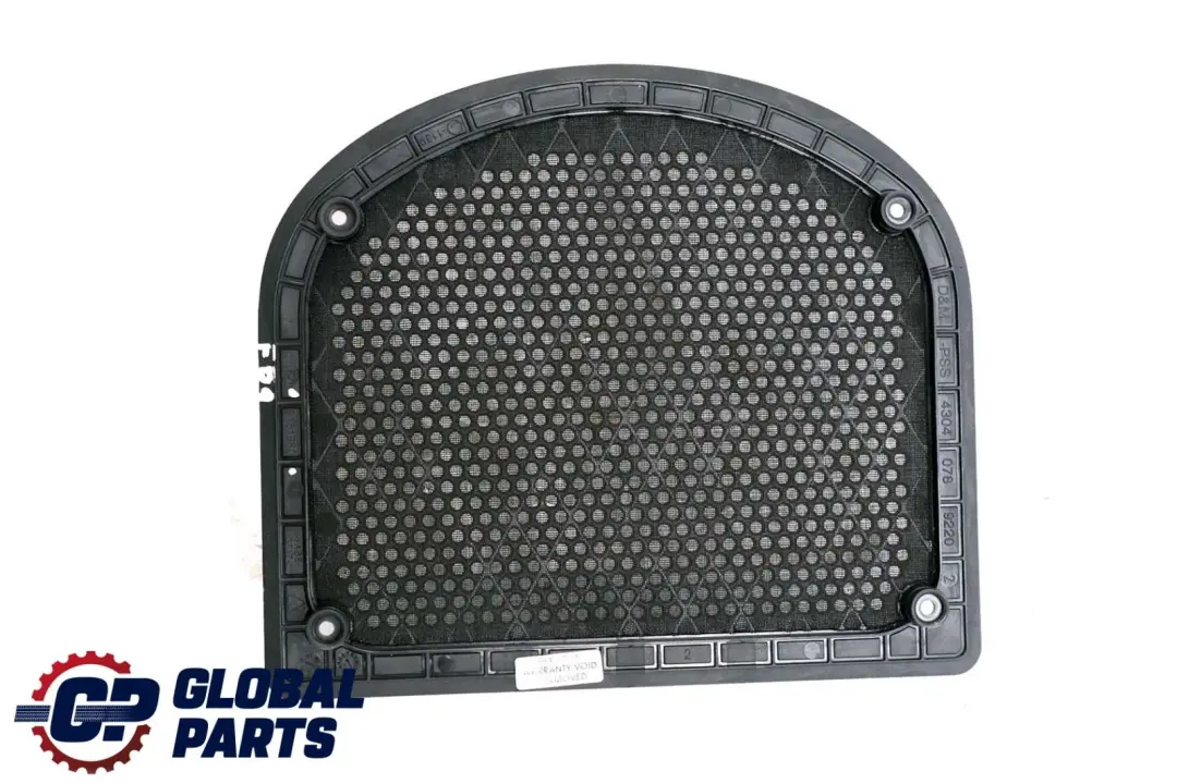 BMW Serie 7 F01 F02 F03 LCI Central Woofer Cubierta Panel - SKU 9151960 - Número de pieza 9151960