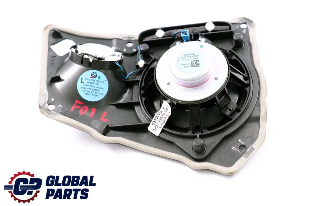 per altoparlanti Hifi-System Supporto per sinistro per BMW F01 F02 Box con numero di parte 9151969 BMW F01 F02 Box per altoparlanti Hifi-System Supporto per sinistro - SKU 9151969 - Numero di parte 9151969