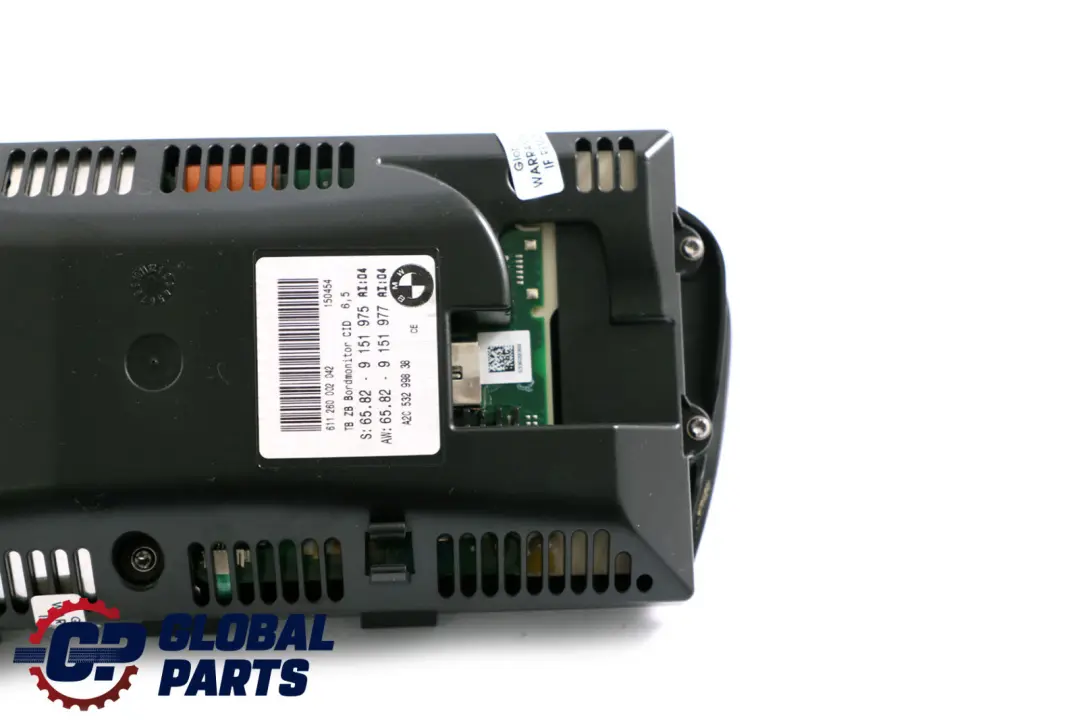 On-Board Navigation Display Monitor Bildschirm 6,5" für BMW E60 E63 mit Teilenummer 9151975 BMW E60 E63 On-Board Navigation Display Monitor Bildschirm 6,5" - SKU 9151975 - Teilenummer 9151975