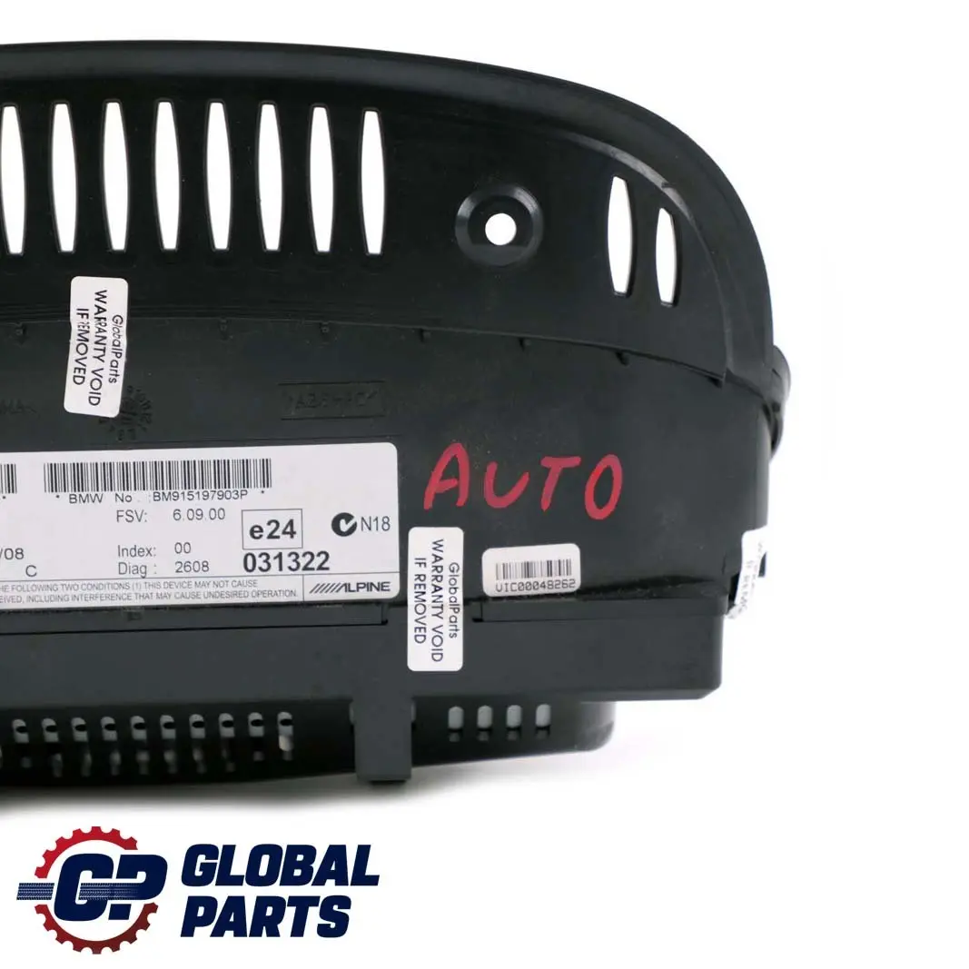 Dashboard Dash Onboard Monitor Display Screen 8.8" CCC BMW E60 E90 - SKU 9151979 - Part number 9151979