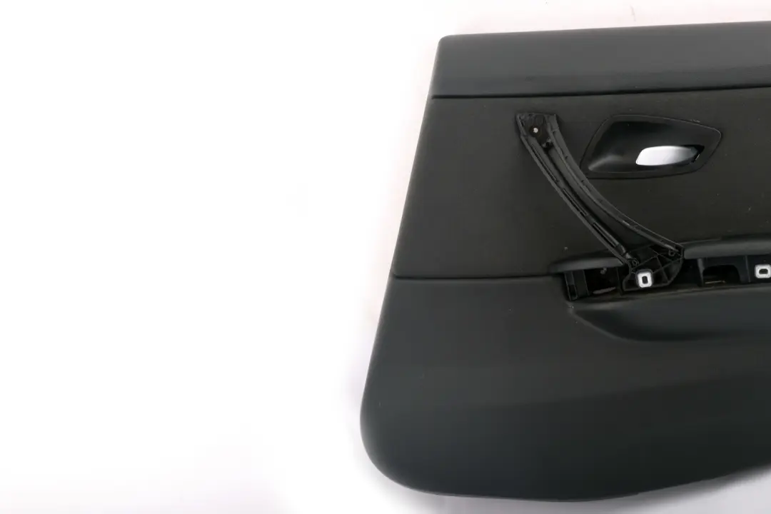 BMW 3 Series E90 Black Cloth Rear Right O/S Door Card Lining Cloth Trim Panel - SKU 9152360-1 - Part number 9152360