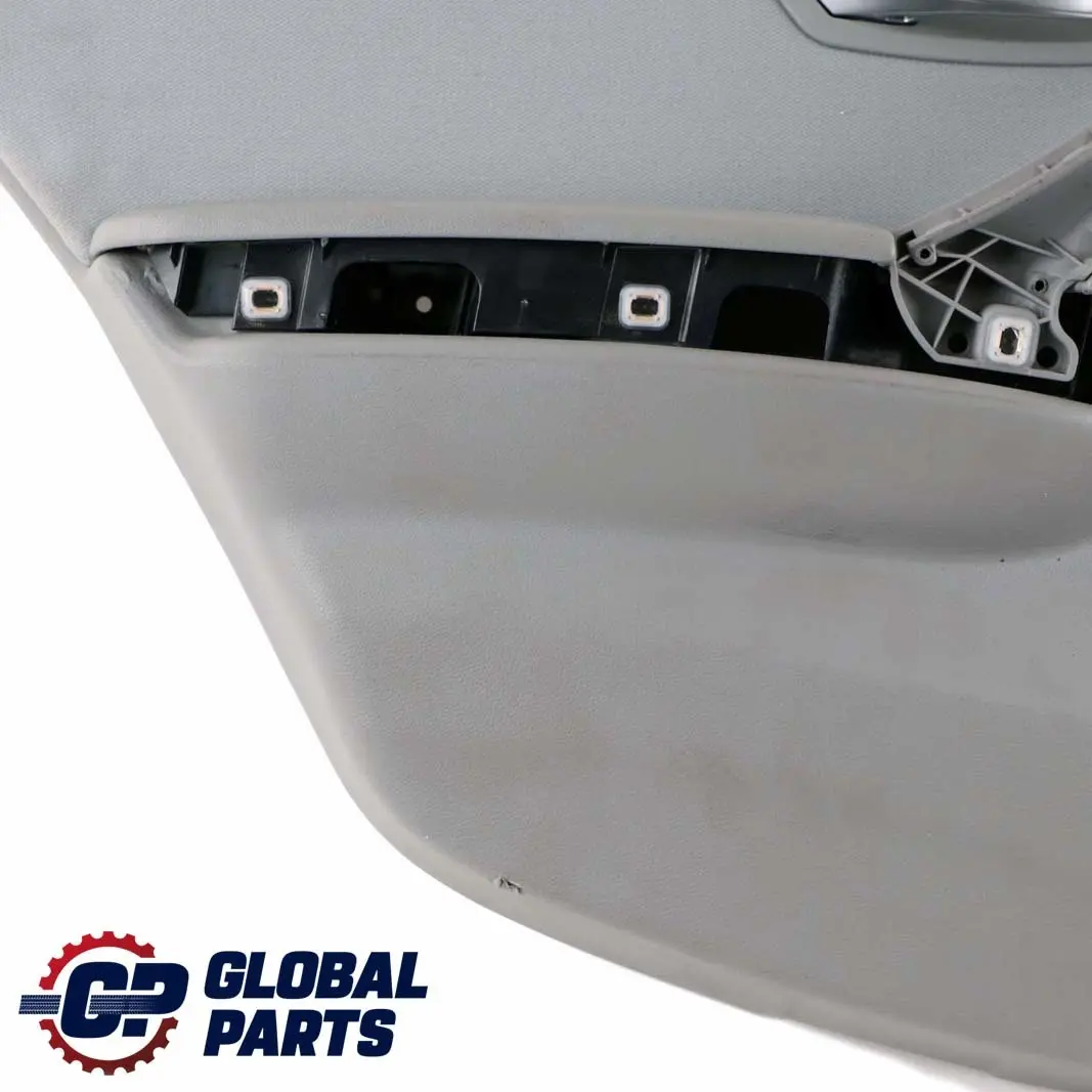 BMW 3 Series 1 E90 Grey Cloth Rear Left N/S Door Card Lining Cloth Trim Panel - SKU 9152361-1 - Part number 9152361