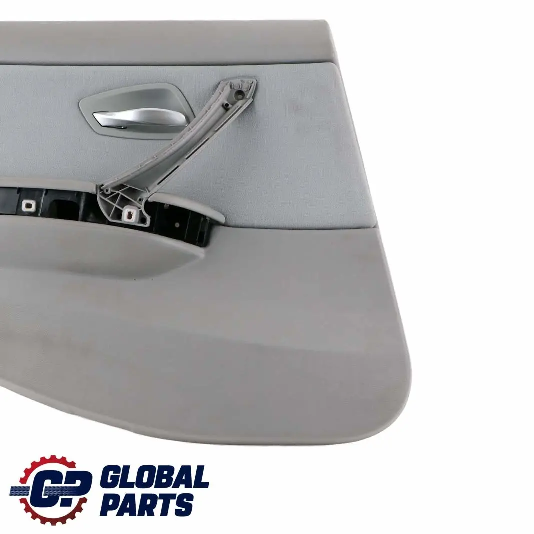 BMW 3 Series 1 E90 Grey Cloth Rear Left N/S Door Card Lining Cloth Trim Panel - SKU 9152361-1 - Part number 9152361