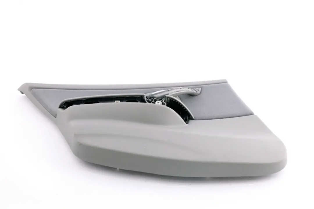 BMW E90 Grey Cloth Rear Left N/S Door Card Lining Cloth Trim Panel - SKU 9152361-2 - Part number 9152361