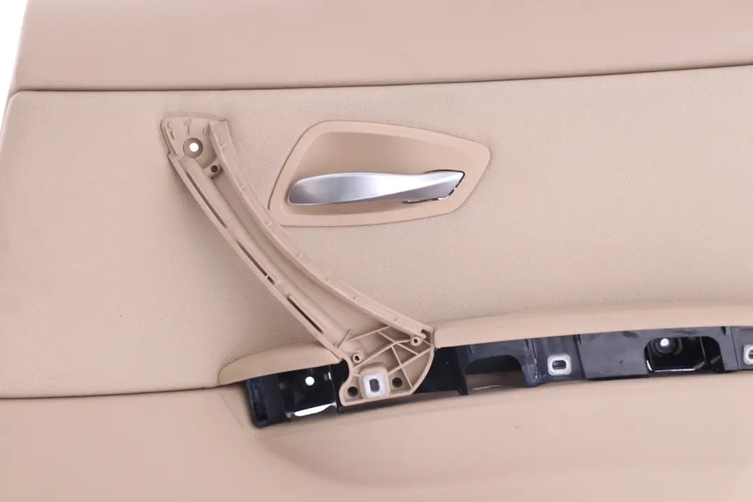 Right O/S Beige Door Card Lining Cloth Trim Panel to BMW 3 Series E90 1 Rear with Part number 9152364 BMW 3 Series E90 1 Rear Right O/S Beige Door Card Lining Cloth Trim Panel - SKU 9152364-1 - Part number 9152364