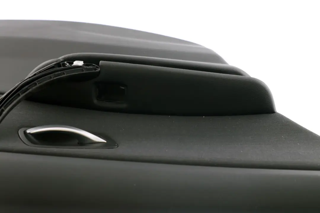 BMW E90 E91 Pannello Porta Tessuto Agrumi Nero Posteriore Sinistra - SKU 9152373 - Numero di parte 9152373