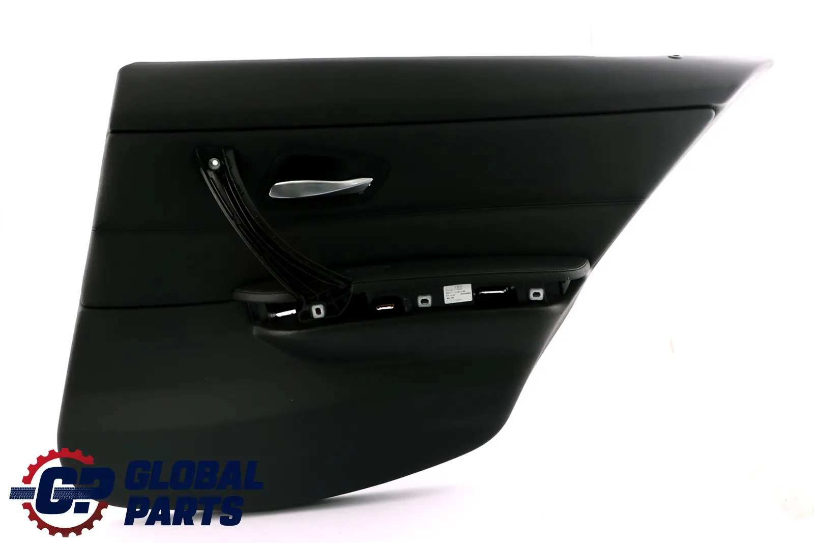BMW E90 E90N Pannello Porta Posteriore Destra pelle Nera 7217580
