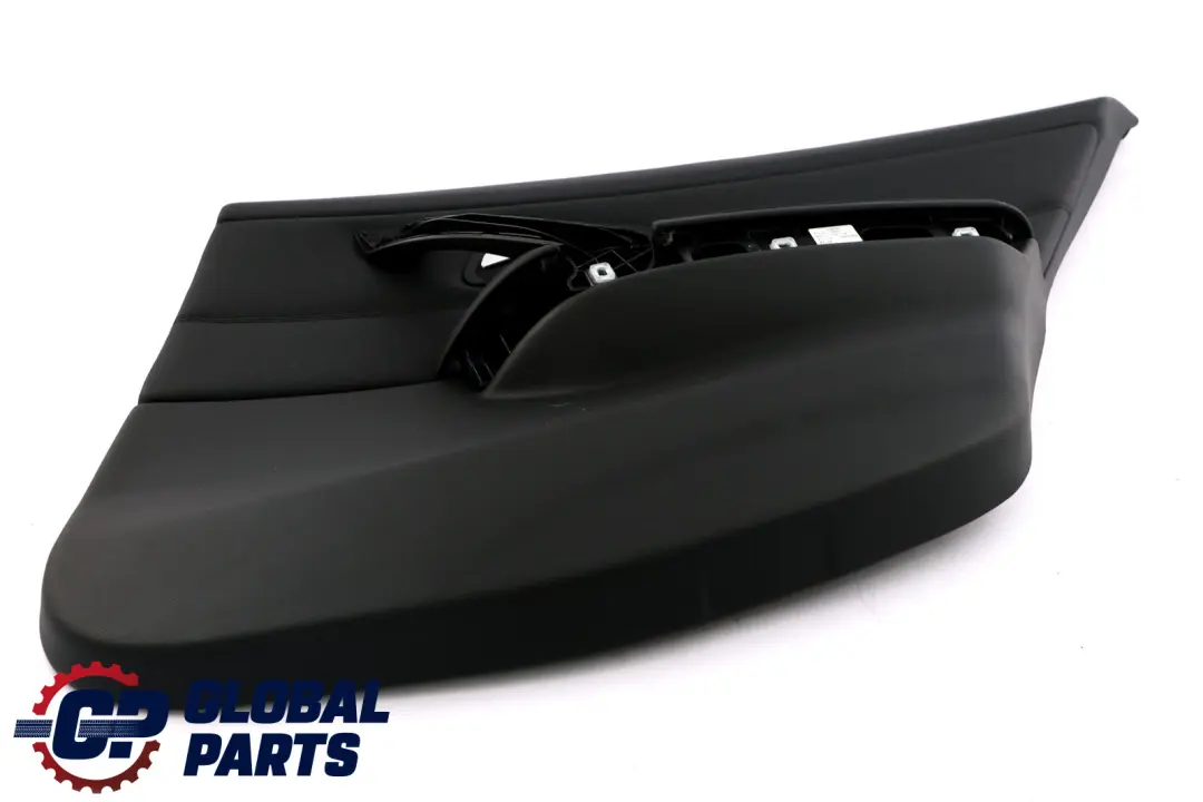 BMW 3 Series E90 E90N Door Card Lining Black Leather Trim Panel Rear Right O/S - SKU 9152382 - Part number 7217580