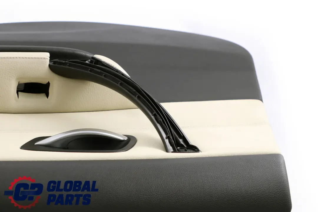 Right Door Card Lining Lemon Leather Trim Panel pour BMW 3 Series E90 Rear à propos du numéro de pièce 9152388 BMW 3 Series E90 Rear Right Door Card Lining Lemon Leather Trim Panel - SKU 9152388 - Numéro de pièce 9152388