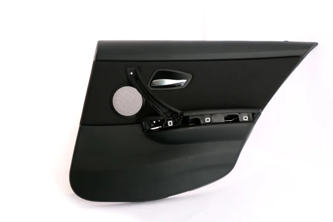 Panel puerta trasero derecho tela negro para BMW E91 Touring con número de pieza 9152394 BMW E91 Touring Panel puerta trasero derecho tela negro - SKU 9152394 - Número de pieza 9152394