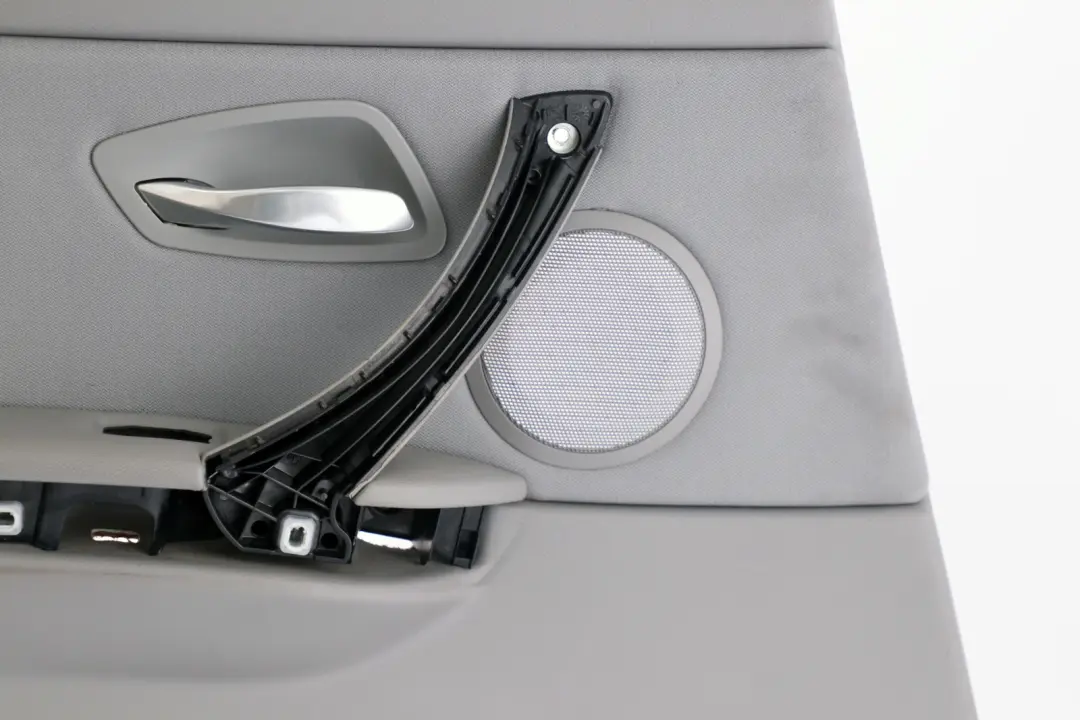 BMW E90 E91 Grey Cloth Rear Left N/S Door Card Lining Trim Panel - SKU 9152395 - Part number 9152395
