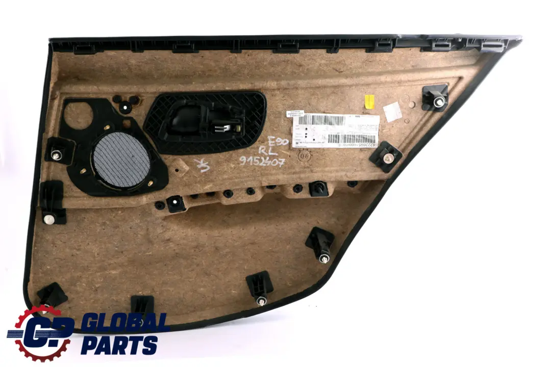 BMW E91 Pannello Posteriore Sinistro Della Scheda Porta Tessuto Citrus Antracite - SKU 9152407 - Numero di parte 9152407