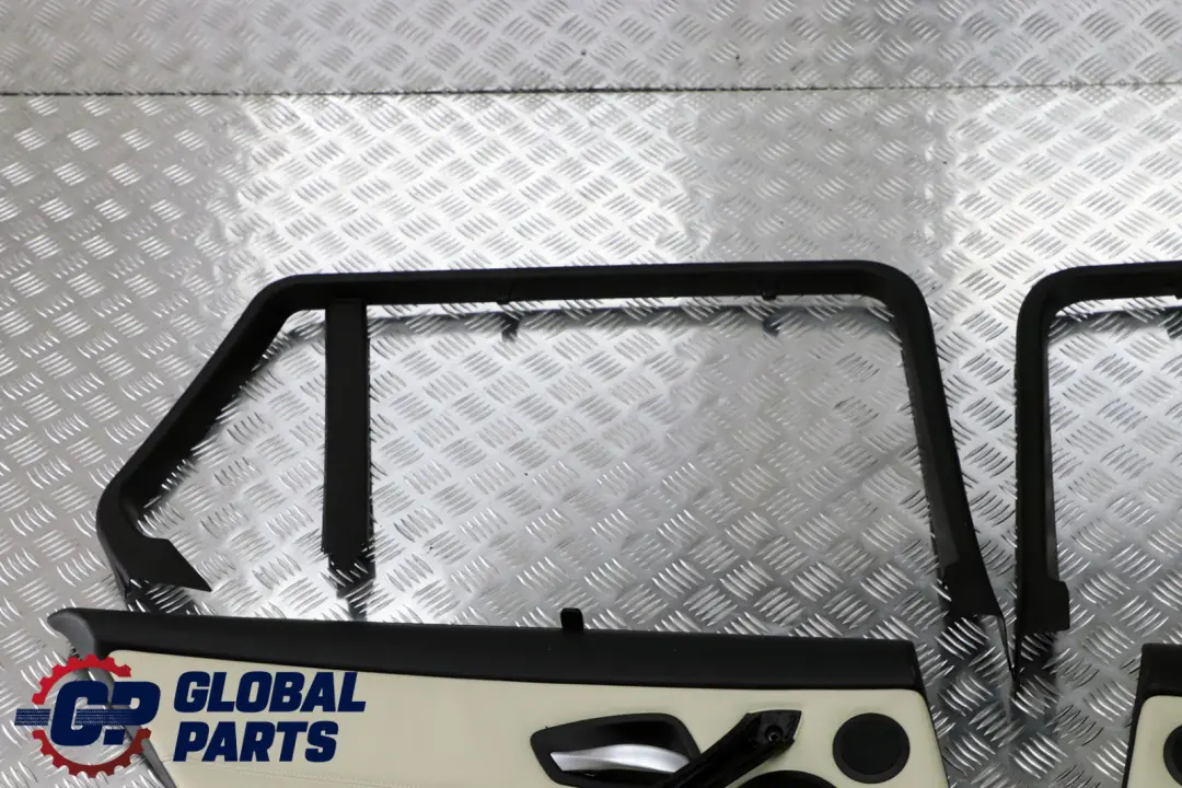BMW 3 E91 Touring Türverkleidung Hinten Links Rechts Leder Lemon Rollo Set - SKU 9152421-2 - Teilenummer 9152421