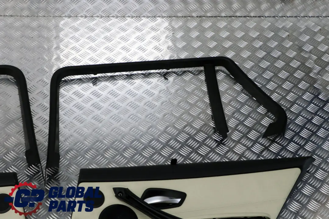BMW 3 E91 Touring Türverkleidung Hinten Links Rechts Leder Lemon Rollo Set - SKU 9152421-2 - Teilenummer 9152421