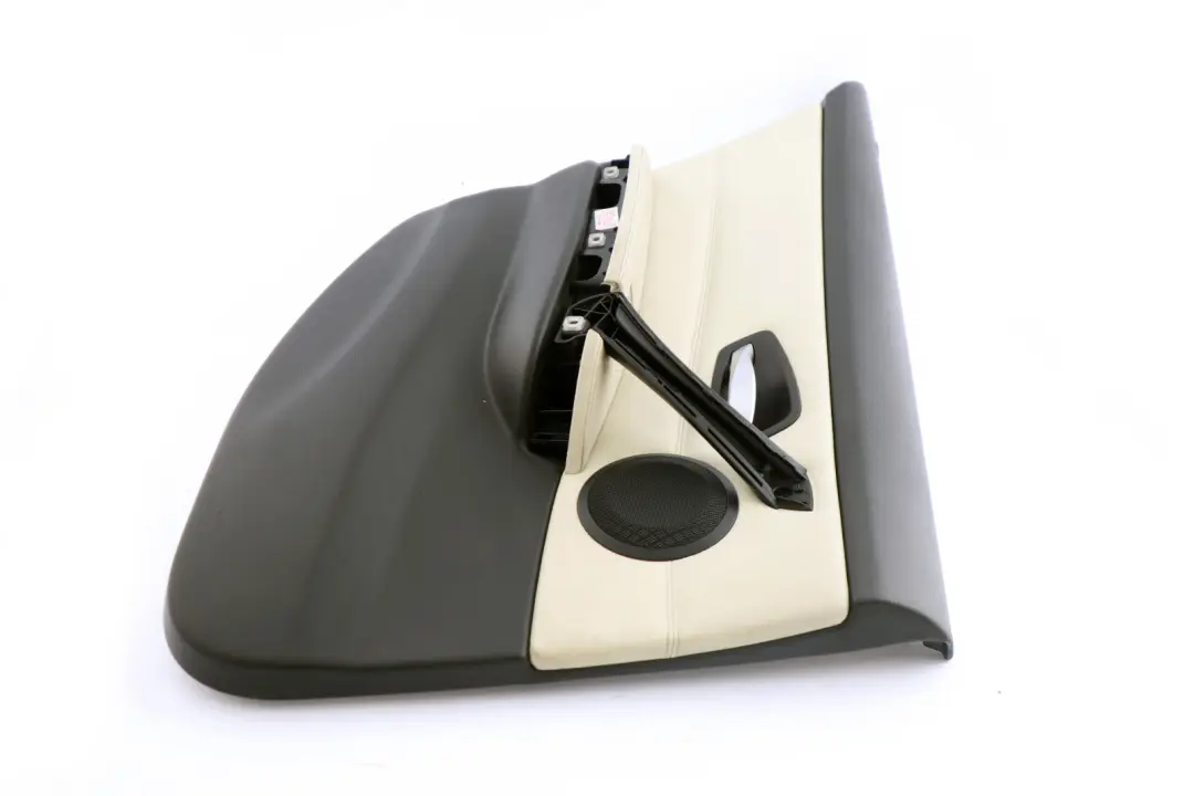 BMW 3 Series E90 E91 Rear Left N/S Door Card Leather Lemon Trim Panel - SKU 9152421 - Part number 9152421