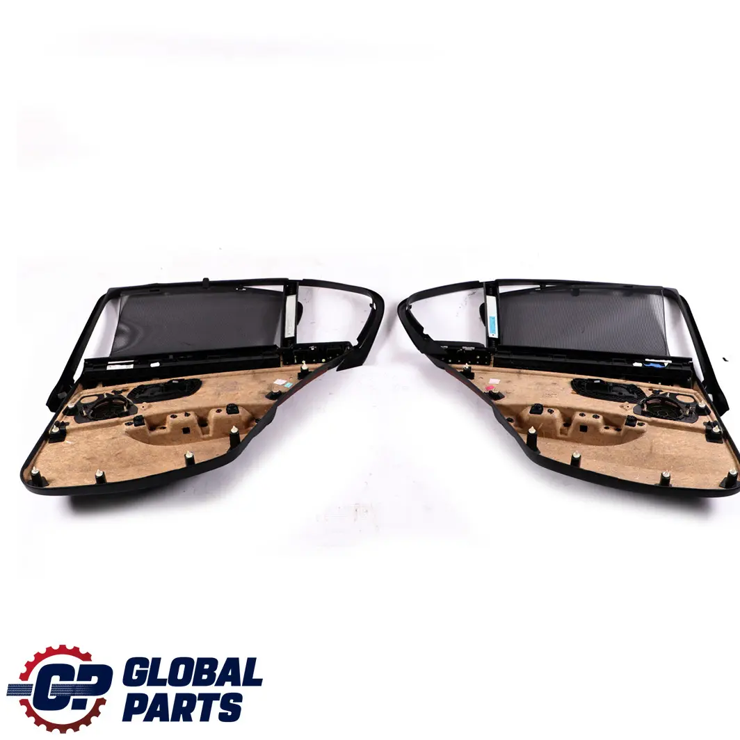BMW 3 E90 Saloon Rear Left Right N/O/S Door Card Leather Terra Roller Blind Set - SKU 9152493 - Part number 9152421