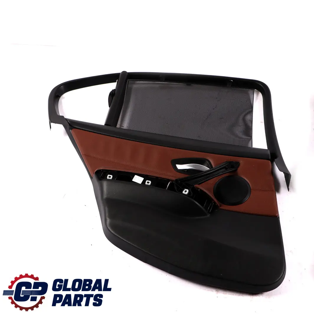 Left Right N/O/S Door Card Leather Terra Roller Blind Set to BMW 3 E90 Saloon Rear with Part number 9152421 BMW 3 E90 Saloon Rear Left Right N/O/S Door Card Leather Terra Roller Blind Set - SKU 9152493 - Part number 9152421