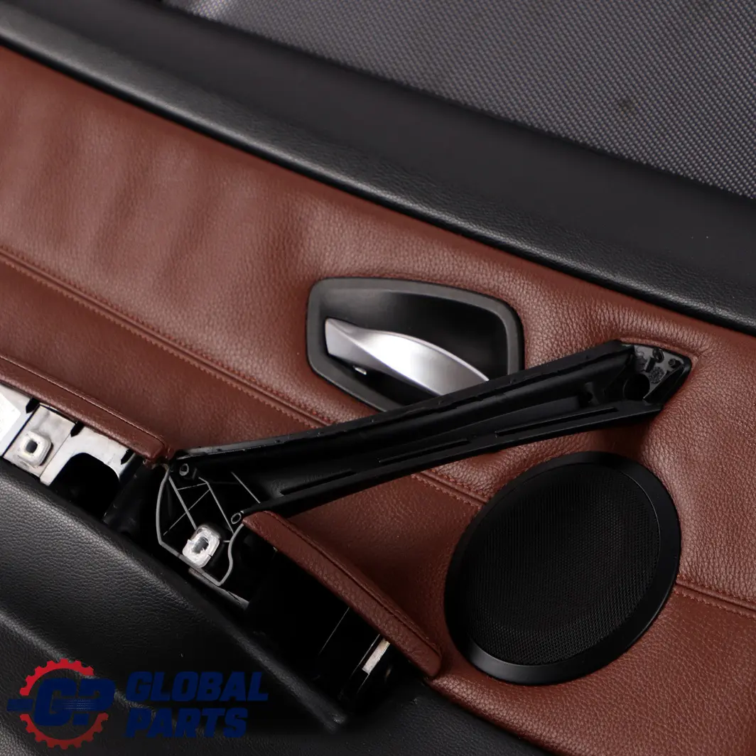 Left Right N/O/S Door Card Leather Terra Roller Blind Set to BMW 3 E90 Saloon Rear with Part number 9152421 BMW 3 E90 Saloon Rear Left Right N/O/S Door Card Leather Terra Roller Blind Set - SKU 9152493 - Part number 9152421