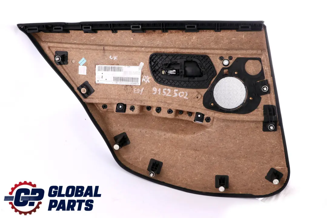 Hinten Rechts O/S Türkarte Stoff Alcantara für BMW E91 Touring mit Teilenummer 9152502 BMW E91 Touring Hinten Rechts O/S Türkarte Stoff Alcantara - SKU 9152502 - Teilenummer 9152502