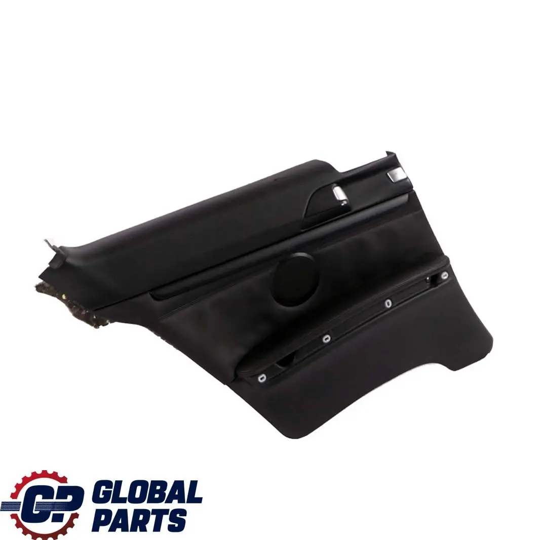 Left N/S Lateral Trim Panel Lining Black Leather to BMW 3 E92 Coupe M3 Rear with Part number 9152837 BMW 3 E92 Coupe M3 Rear Left N/S Lateral Trim Panel Lining Black Leather - SKU 9152837 - Part number 9152837
