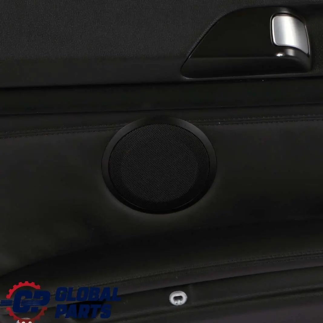 Left N/S Lateral Trim Panel Lining Black Leather to BMW 3 E92 Coupe M3 Rear with Part number 9152837 BMW 3 E92 Coupe M3 Rear Left N/S Lateral Trim Panel Lining Black Leather - SKU 9152837 - Part number 9152837