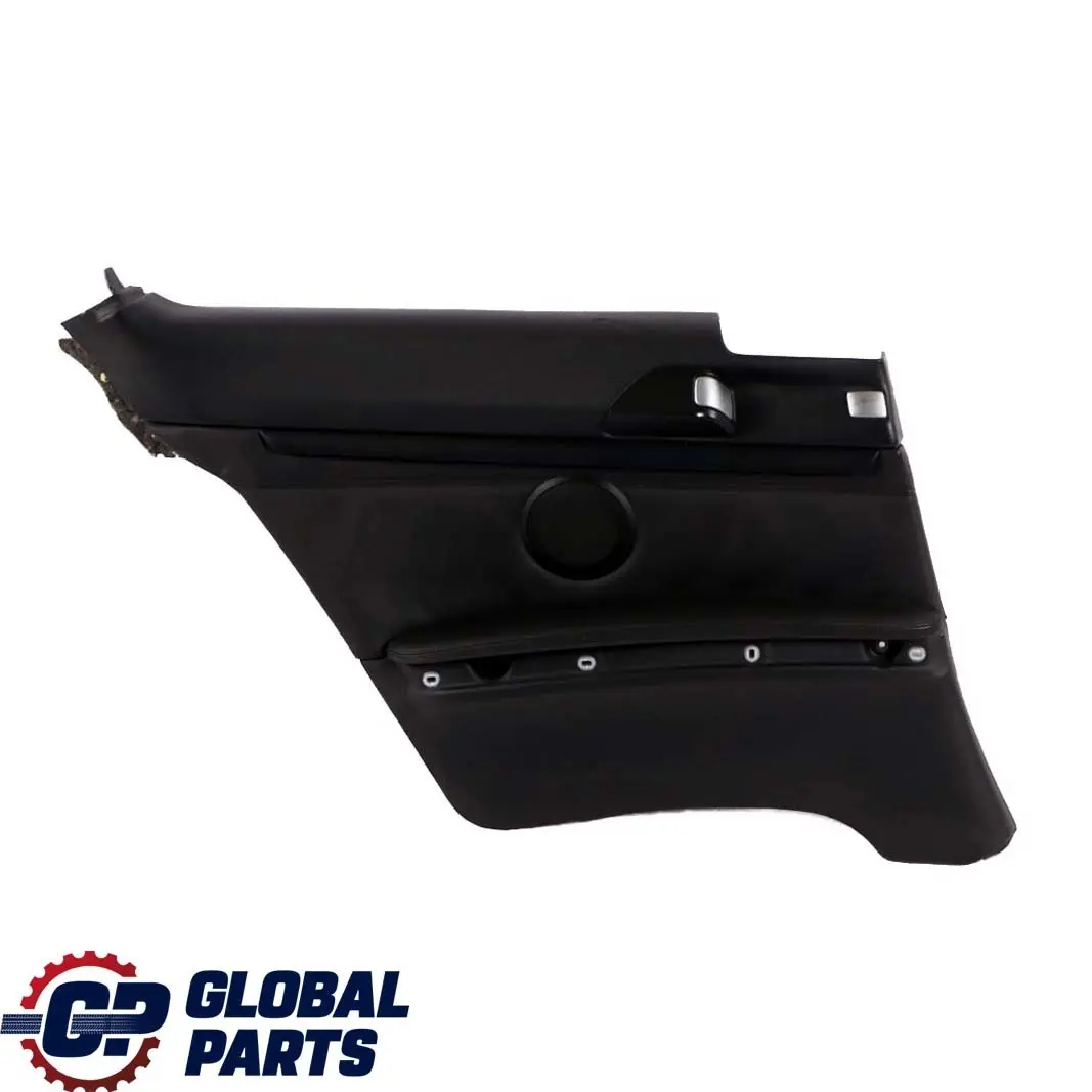 Left N/S Lateral Trim Panel Lining Black Leather to BMW 3 E92 Coupe M3 Rear with Part number 9152837 BMW 3 E92 Coupe M3 Rear Left N/S Lateral Trim Panel Lining Black Leather - SKU 9152837 - Part number 9152837