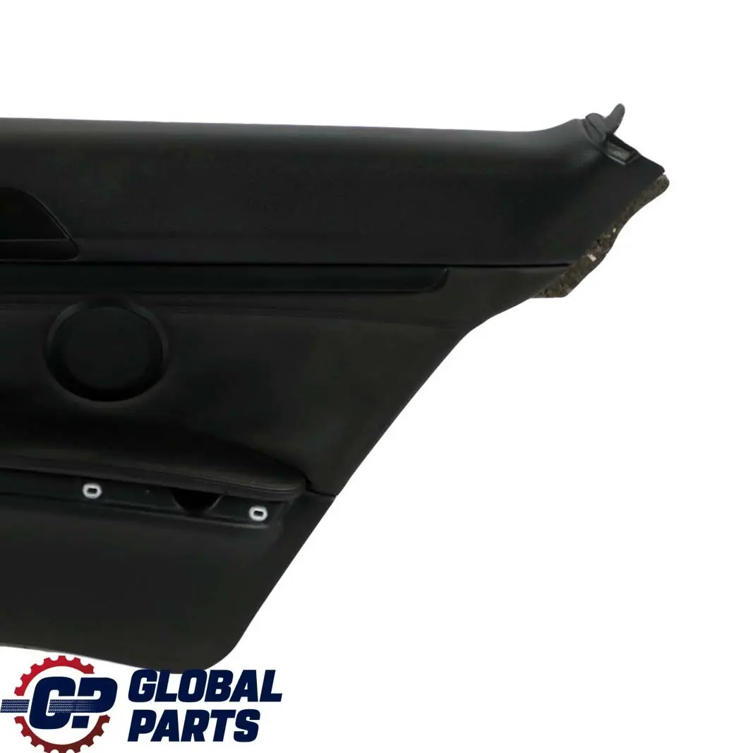 Right O/S Lateral Trim Panel Lining Black Leather to BMW 3 E92 Coupe M3 Rear with Part number 9152838 BMW 3 E92 Coupe M3 Rear Right O/S Lateral Trim Panel Lining Black Leather - SKU 9152838 - Part number 9152838