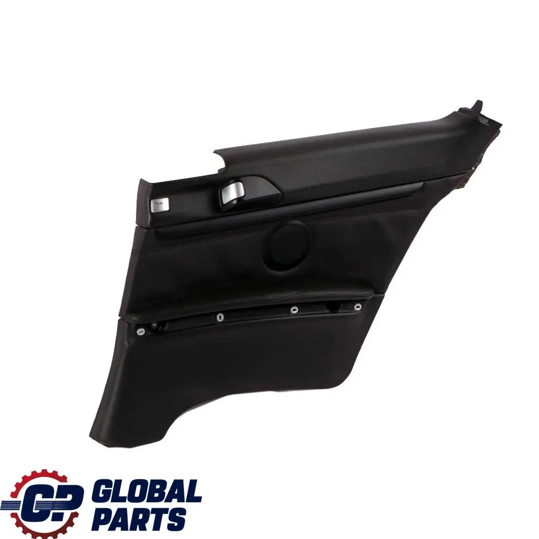 Right O/S Lateral Trim Panel Lining Black Leather to BMW 3 E92 Coupe M3 Rear with Part number 9152838 BMW 3 E92 Coupe M3 Rear Right O/S Lateral Trim Panel Lining Black Leather - SKU 9152838 - Part number 9152838