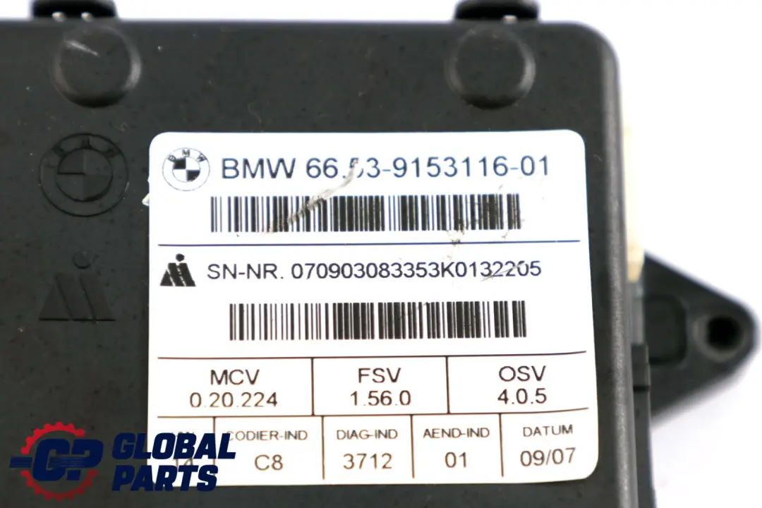 BMW X5 Series E70 Camera de recul - SKU 9153116 - Numéro de pièce 9195898