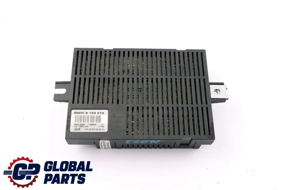 Light Control Module LCM LM2 LMII E6X LWR to BMW E60 E63 LCI E65 with Part number 9153272 BMW E60 E63 LCI E65 Light Control Module LCM LM2 LMII E6X LWR - SKU 9153272 - Part number 9153272