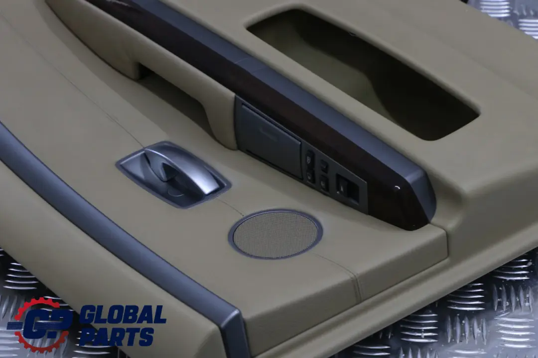 Türverkleidung Hinten Links Rechts Sonnenschutzrollo Set Leder Beige für BMW 7 E65 mit Teilenummer 9153533 BMW 7 E65 Türverkleidung Hinten Links Rechts Sonnenschutzrollo Set Leder Beige - SKU 9153533 - Teilenummer 9153533