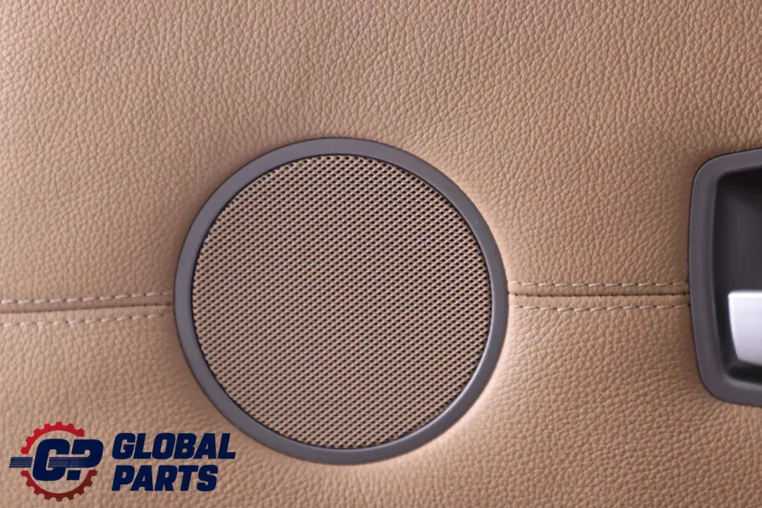 BMW 7 Beige E65 E66 Rear Right O/S Door Card Leather Beige Lining Trim - SKU 9153598 - Part number 9153598