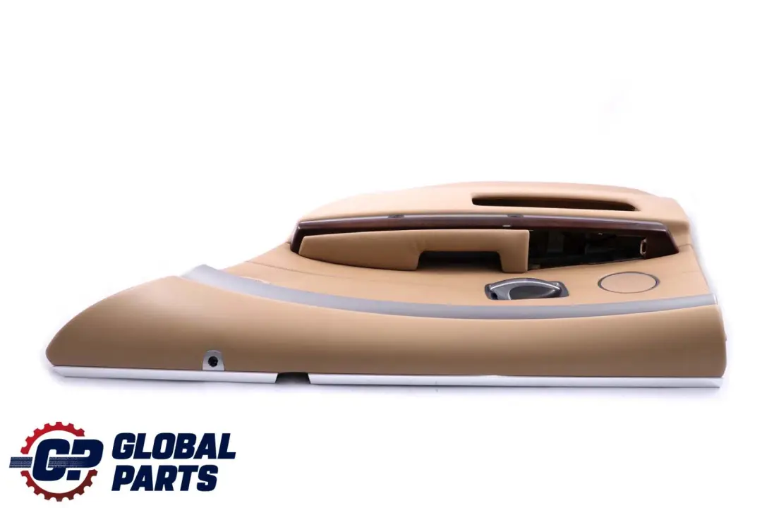 Beige E65 E66 Rear Right O/S Door Card Leather Beige Lining Trim to BMW 7 with Part number 9153598 BMW 7 Beige E65 E66 Rear Right O/S Door Card Leather Beige Lining Trim - SKU 9153598 - Part number 9153598
