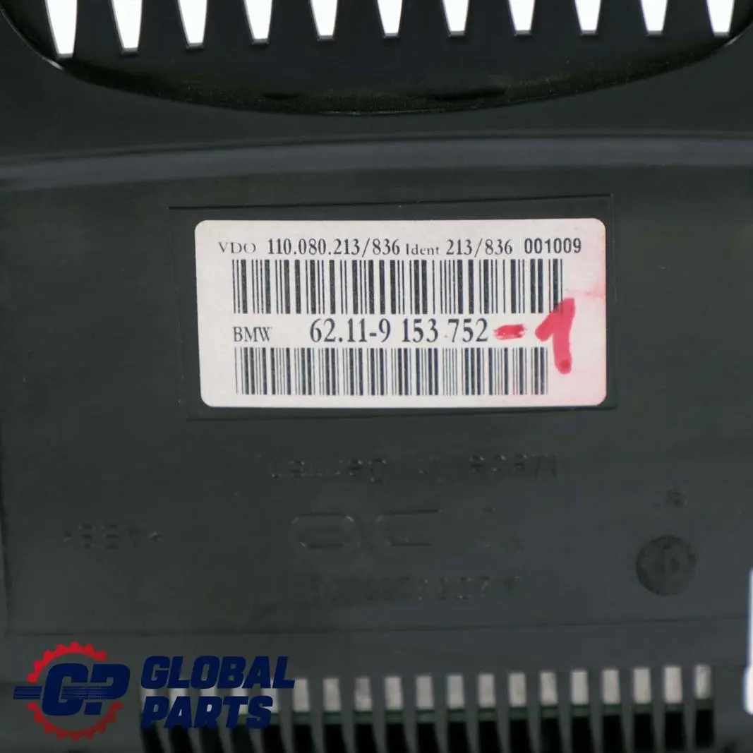 BMW 5 Series E60 E61 LCI Petrol Instrument Cluster Speedo Clocks 9153752 - SKU 9153752-1 - Part number 9194886