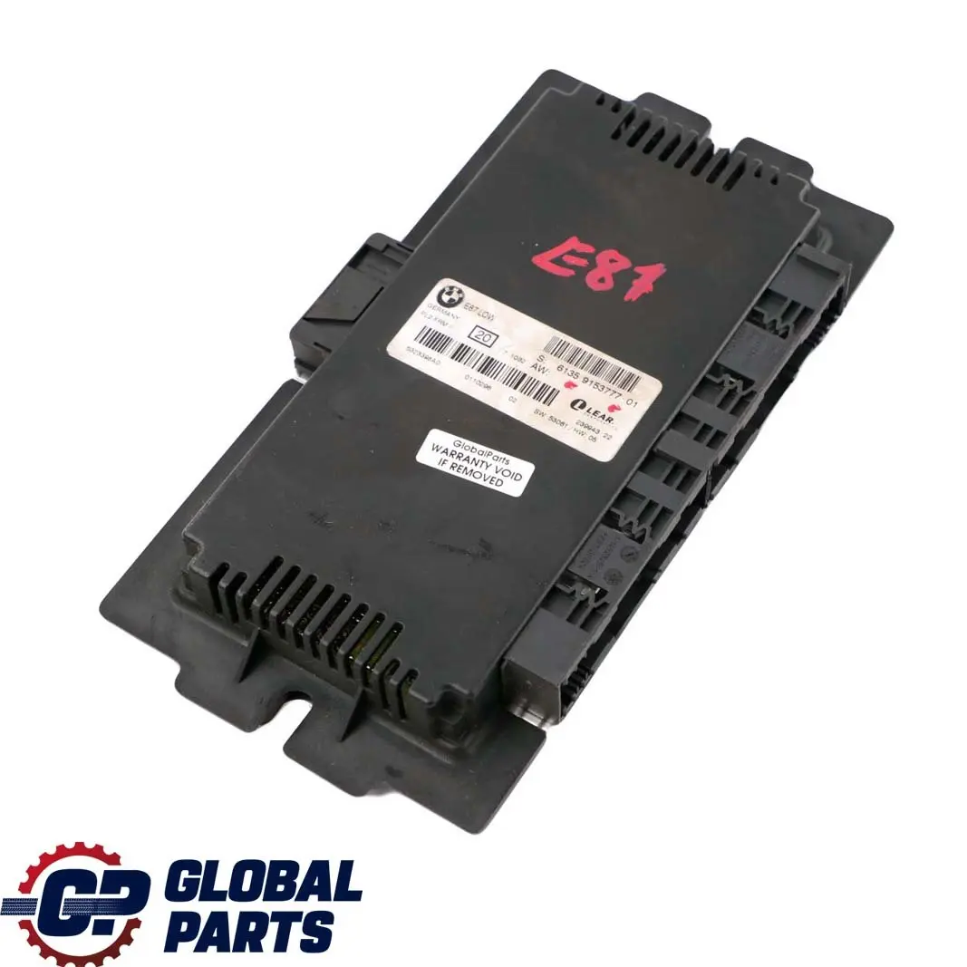 Light Control Footwell Module ECU LCM LOW PL2 FRM II to BMW 1 Series E87 with Part number 9153777 BMW 1 Series E87 Light Control Footwell Module ECU LCM LOW PL2 FRM II - SKU 9153777 - Part number 9153777